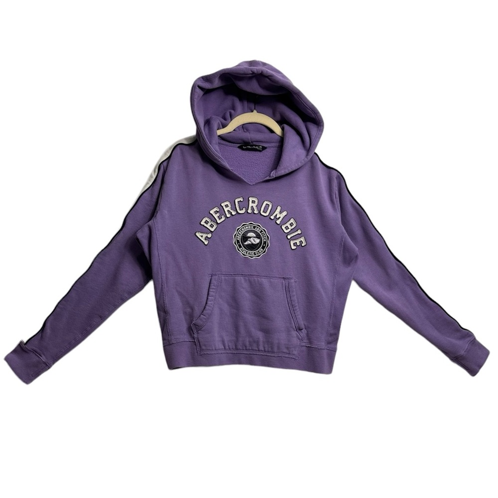 ABERCROMBIE AND‎ FITCH Logo Hoodie Size XSMALL